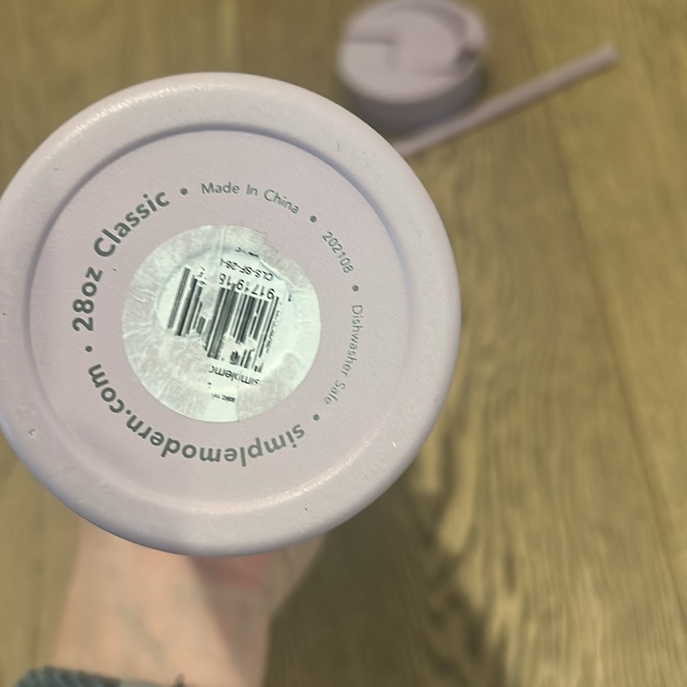 Simple Modern Lavender Tumbler - Picture 3 of 3